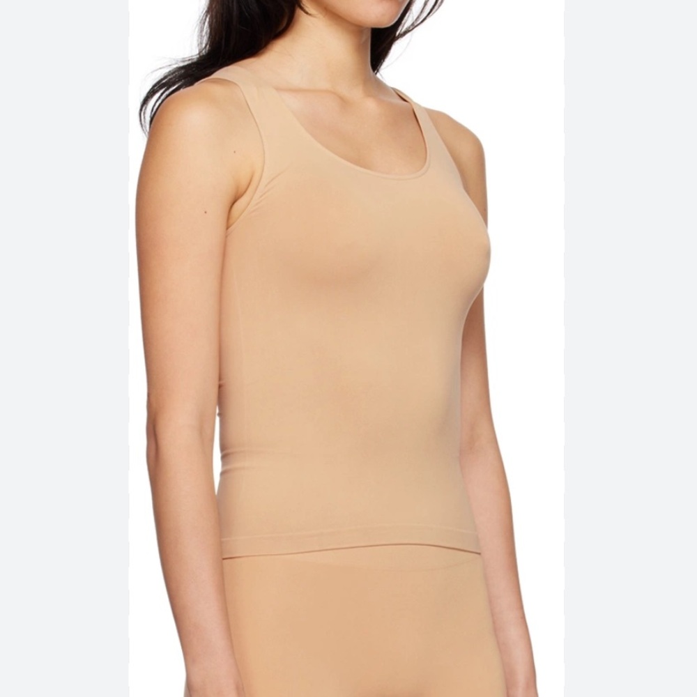 SKIMS Tan Tank Top beige soft smoothing seamless